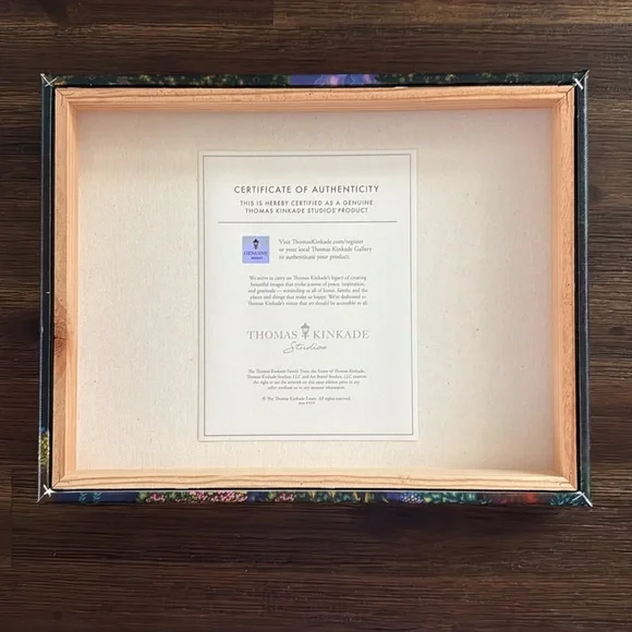 Thomas Kinkade Studios Disney Mickey & Friends Painting in Paris 11x14 Canvas - Picture 4 of 10